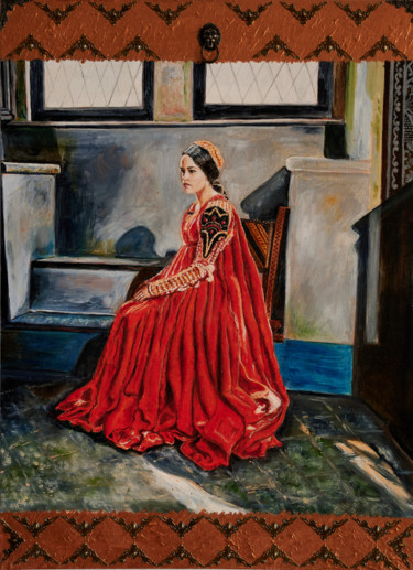 「Juliet」というタイトルの絵画 Nadezhda Wenzelによって, オリジナルのアートワーク, オイル