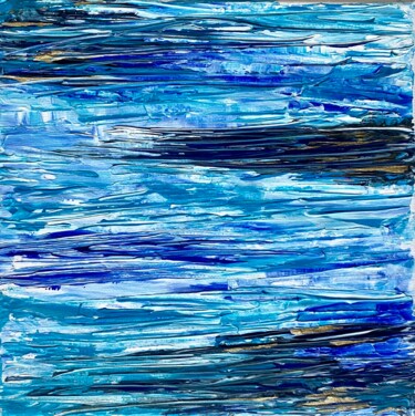 Peinture intitulée "Skaliste wybrzeże /…" par Aquana Mae, Œuvre d'art originale, Acrylique