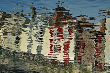 Photographie intitulée "miroir d'eau" par Aquartistiq, Œuvre d'art originale, Photographie numérique