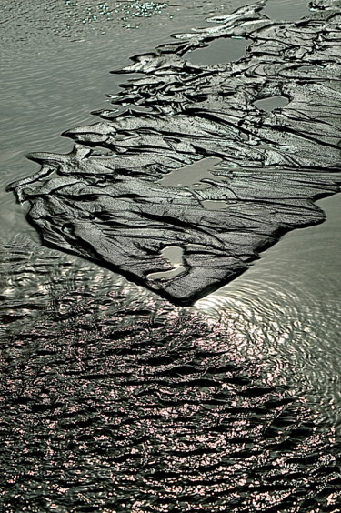 Photographie intitulée "bout de plage" par Aquartistiq, Œuvre d'art originale, Photographie numérique