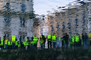 Photographie intitulée "reflets de gilets" par Aquartistiq, Œuvre d'art originale, Photographie numérique