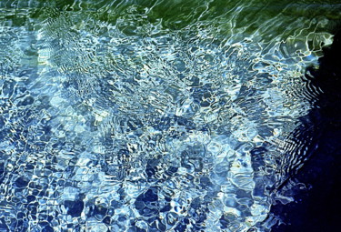 Photographie intitulée "eau en mouvement" par Aquartistiq, Œuvre d'art originale, Photographie numérique