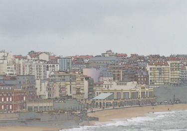 Photography titled "biarritz" by Aquartistiq, Original Artwork, Digital Photography