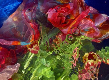 Photographie intitulée "mouvement liquide" par Aquartistiq, Œuvre d'art originale, Photographie numérique