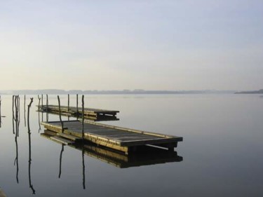 Photographie intitulée "lac soustons" par Aquartistiq, Œuvre d'art originale, Photographie numérique