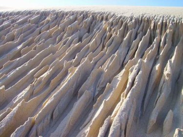 Photographie intitulée "sable et vent" par Aquartistiq, Œuvre d'art originale, Photographie numérique