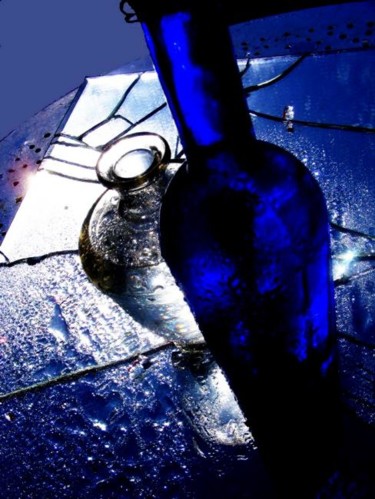 Photographie intitulée "ooooohh bleue" par Aquartistiq, Œuvre d'art originale