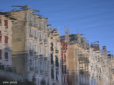 Photographie intitulée "reflets de   bayonne" par Aquartistiq, Œuvre d'art originale, Photographie numérique