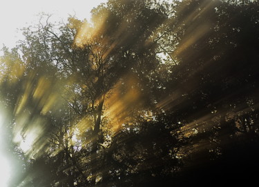 Photographie intitulée "souffle solaire" par Aquartistiq, Œuvre d'art originale, Photographie numérique