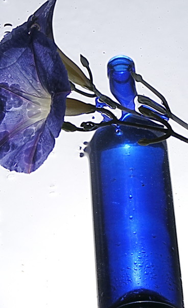 Photographie intitulée "du bleu" par Aquartistiq, Œuvre d'art originale, Photographie numérique