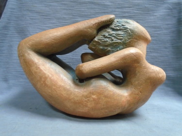 Sculpture intitulée "L'envolée" par Marie Ruiz, Œuvre d'art originale, Céramique