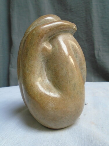 Skulptur mit dem Titel "Bronze original "Fe…" von Marie Ruiz, Original-Kunstwerk, Bronze
