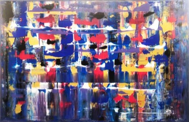 Malerei mit dem Titel "Lost Colours" von Ara Lamnis, Original-Kunstwerk, Acryl