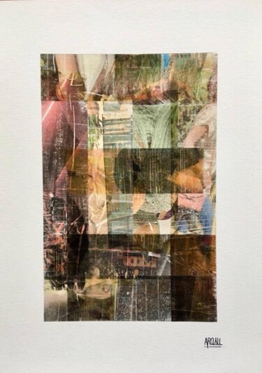 Collages titulada "Collage "Sans titre…" por Arasu, Obra de arte original, Collages