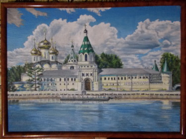绘画 标题为“Ipatievsky Monaster…” 由Artyom Ukhov, 原创艺术品, 油