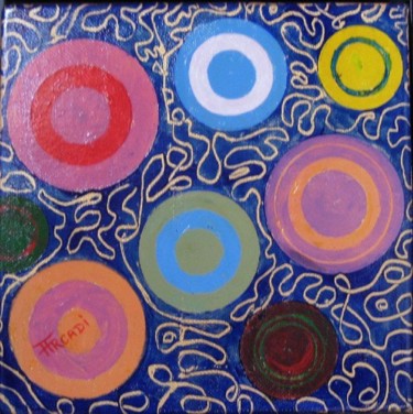 Painting titled "Arabesque" by Dominique Arcadipane (ARCADI), Original Artwork