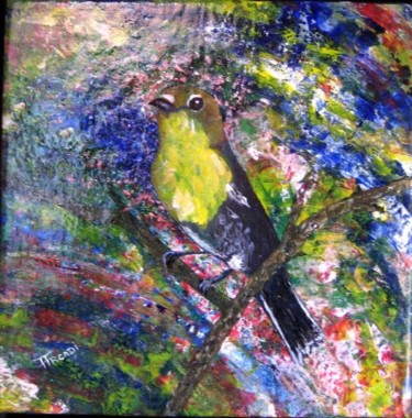 Peinture intitulée "Piaf" par Dominique Arcadipane (ARCADI), Œuvre d'art originale