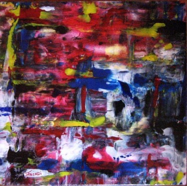 Painting titled "ST AD 34" by Dominique Arcadipane (ARCADI), Original Artwork