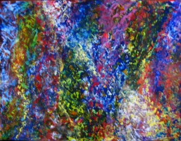 Painting titled "ST.AD.101 ." by Dominique Arcadipane (ARCADI), Original Artwork, Oil