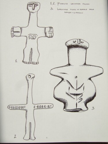 Drawing titled "chalco4.jpg" by Archaeological Illustration, Original Artwork