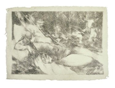 "Odalisque 2" Zeichnungen mit dem Titel ""Odalisque 2"" von Renaud Archambault De Beaune, Original-Kunstwerk, Tinte