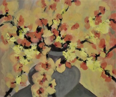 Painting titled "bouquet d'automne d…" by Giulia Archer, Original Artwork, Oil