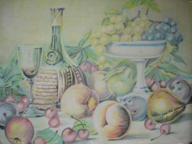 Peinture intitulée "les fruits" par Archiartiste, Œuvre d'art originale
