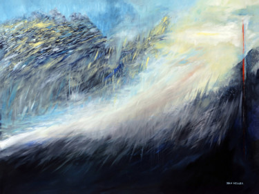 Pittura intitolato "Creation No. 3" da Daniel Heller, Opera d'arte originale, Olio