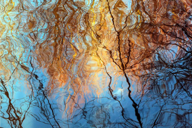 Photographie intitulée "Reflet Automne" par Arelys Photos, Œuvre d'art originale, Photographie numérique