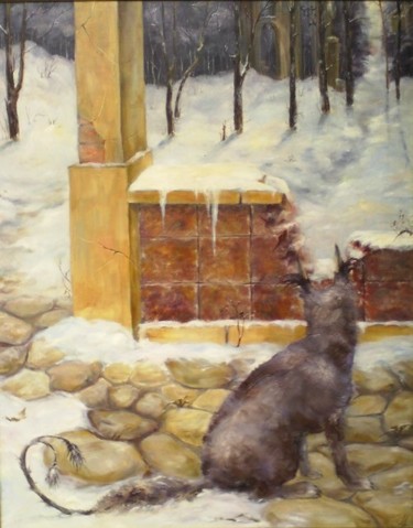 Картина под названием "Руины (амбивалентны…" - Ольга Мочалова, Подлинное произведение искусства, Другой