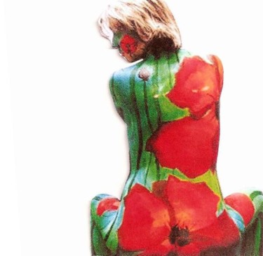 Картина под названием "Опиум" - Ольга Мочалова, Подлинное произведение искусства, Масло
