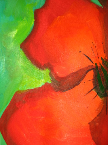 Картина под названием "Опиум (фрагмент 2)" - Ольга Мочалова, Подлинное произведение искусства, Масло