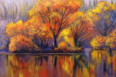 绘画 标题为“Autumn” 由Areva, 原创艺术品, 油