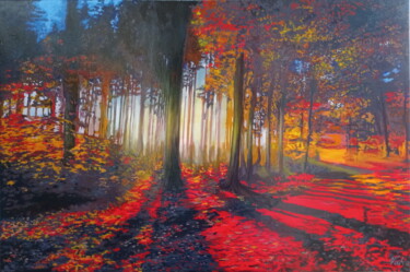 绘画 标题为“Autumn 3” 由Areva, 原创艺术品, 油
