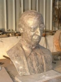 Sculpture titled "busto" by Arlindo Arez, Original Artwork, Other