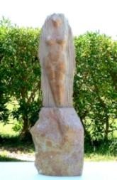 Escultura intitulada "arvida" por Arlindo Arez, Obras de arte originais, Pedra
