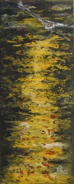 Peinture intitulée "Decouverte" par Marina Argentini, Œuvre d'art originale, Huile