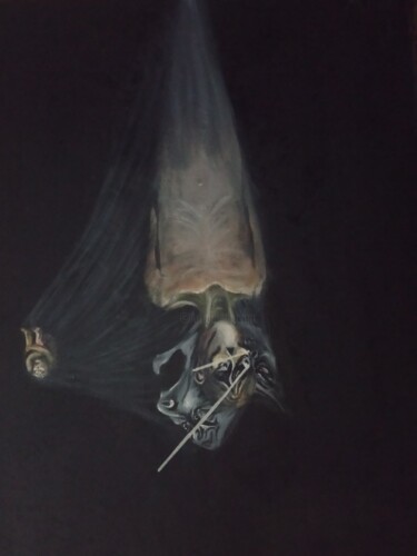 Картина под названием "Неправильный" - Argishti Mesropyan, Подлинное произведение искусства, Масло