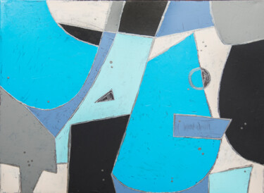 Malerei mit dem Titel "Abstract free Form…" von Ariadna De Raadt, Original-Kunstwerk, Acryl