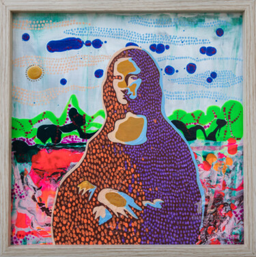 Malerei mit dem Titel "Mona Lisa and chang…" von Ariadna De Raadt, Original-Kunstwerk, Acryl