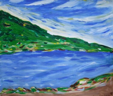 Painting titled "the river" by Ariani, Original Artwork