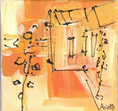 Peinture intitulée "MINI 9" par Arielle, Œuvre d'art originale, Acrylique