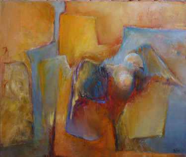Painting titled "Migration" by Arielle Thomas, Original Artwork, Oil