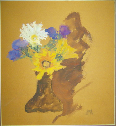 Artcraft titled "Flowers (Flori)" by Arina Ioana Muntean, Original Artwork