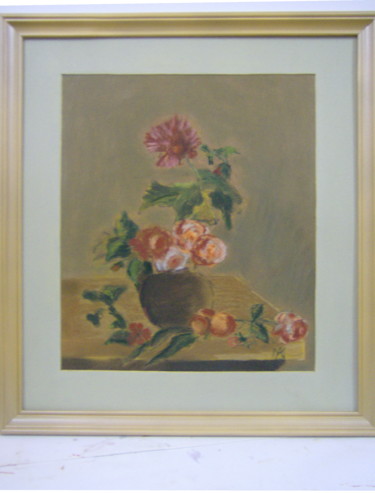 Artcraft titled "Roses (Trandafiri)" by Arina Ioana Muntean, Original Artwork