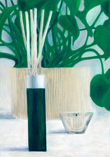Malerei mit dem Titel "Rituals" von Arina Serebriakova, Original-Kunstwerk, Pastell