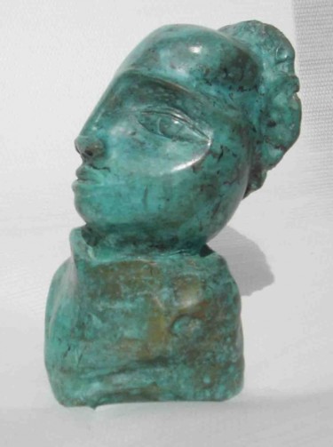 Sculpture titled "Dona Azzura" by Arisa, Original Artwork