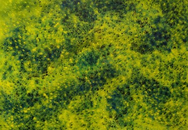 Pittura intitolato "Trevos amarelos vis…" da Aristides Meneses, Opera d'arte originale, Olio Montato su Telaio per barella i…