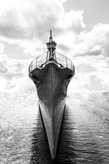 Fotografie getiteld "HMS Caroline" door Arkadiusz Gepchard, Origineel Kunstwerk, Digitale fotografie