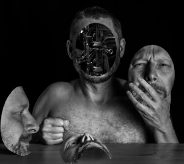 Photographie intitulée "Personality" par Arkadiusz Gepchard, Œuvre d'art originale, Photographie numérique